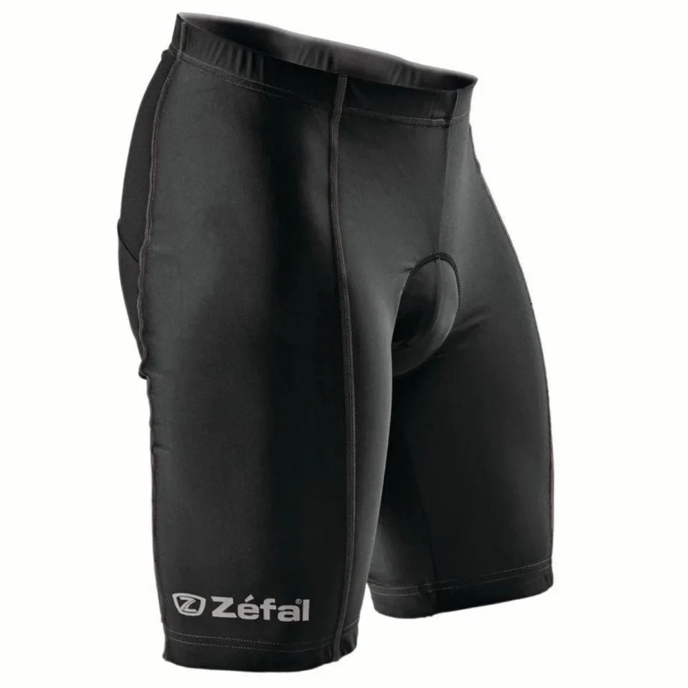 Zefal Black Bicycle Shorts With Leg Grip‎ and Pads W- XLK